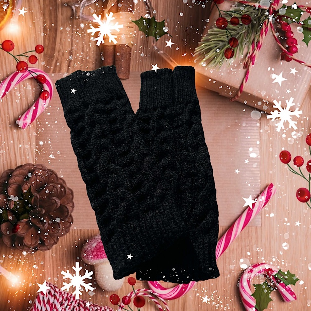 Winter Sweater Type Arm Wrist Hand Warmer Sleev